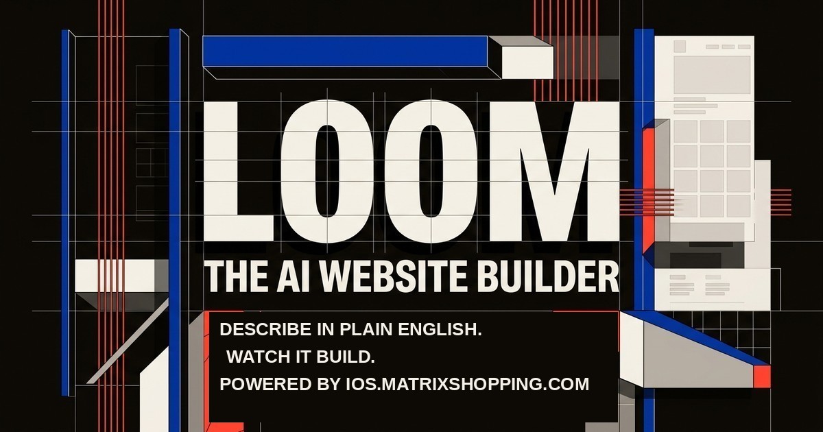Loom · The AI website builder